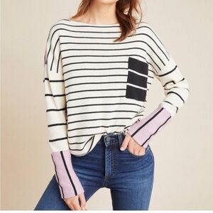 Anthropologie Faye Striped Sweater